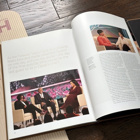 The Oprah Winfrey Show Hardcover Coffee Table Book - Picture 3 of 5